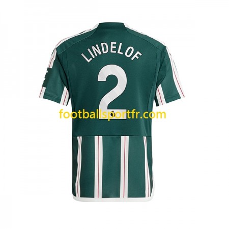 Tenue Manchester United Lindelof 2 Exterieur 2023-2024 Maillot de Foot